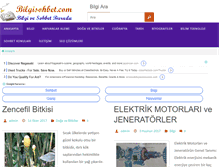 Tablet Screenshot of bilgisohbet.com